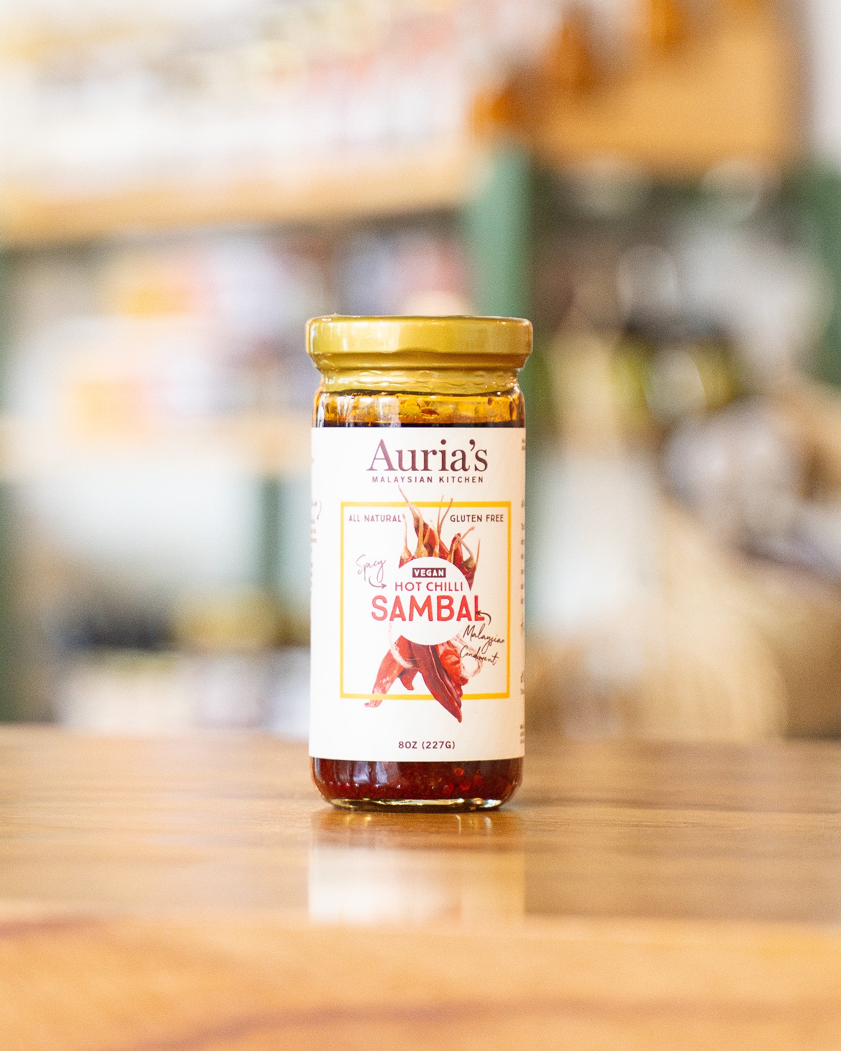 Hot Chilli Sambal, Vegan
