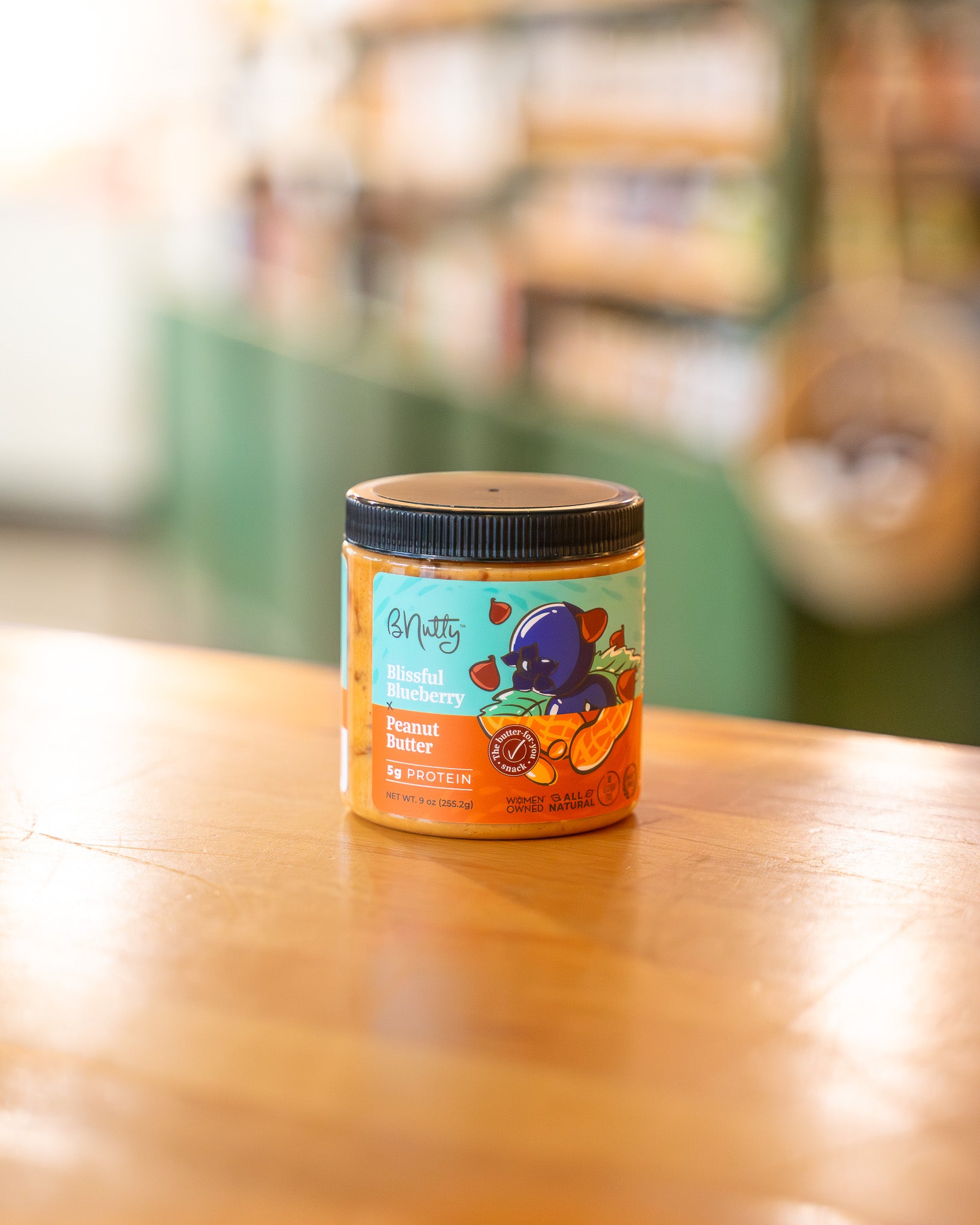 Blissful Blueberry Peanut Butter