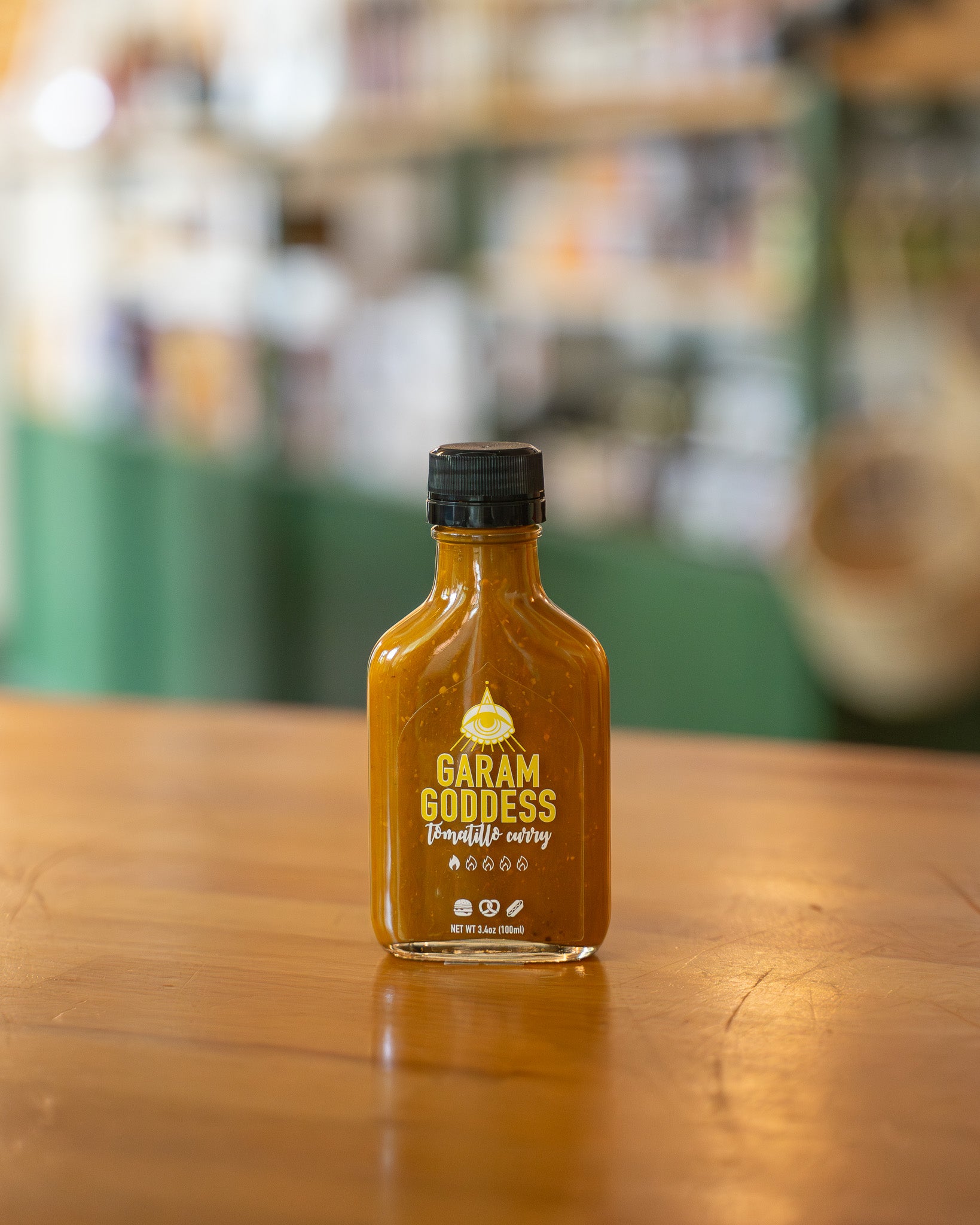 Tomatillo Curry Hot Sauce