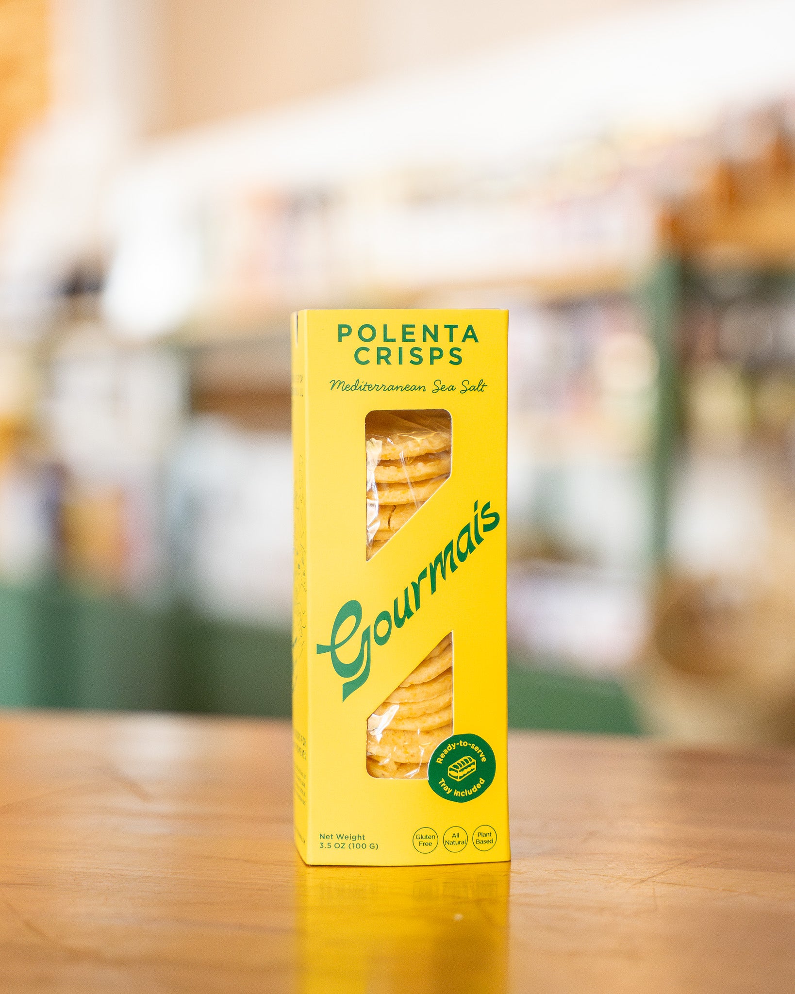Polenta Crisps, Mediterranean Sea Salt