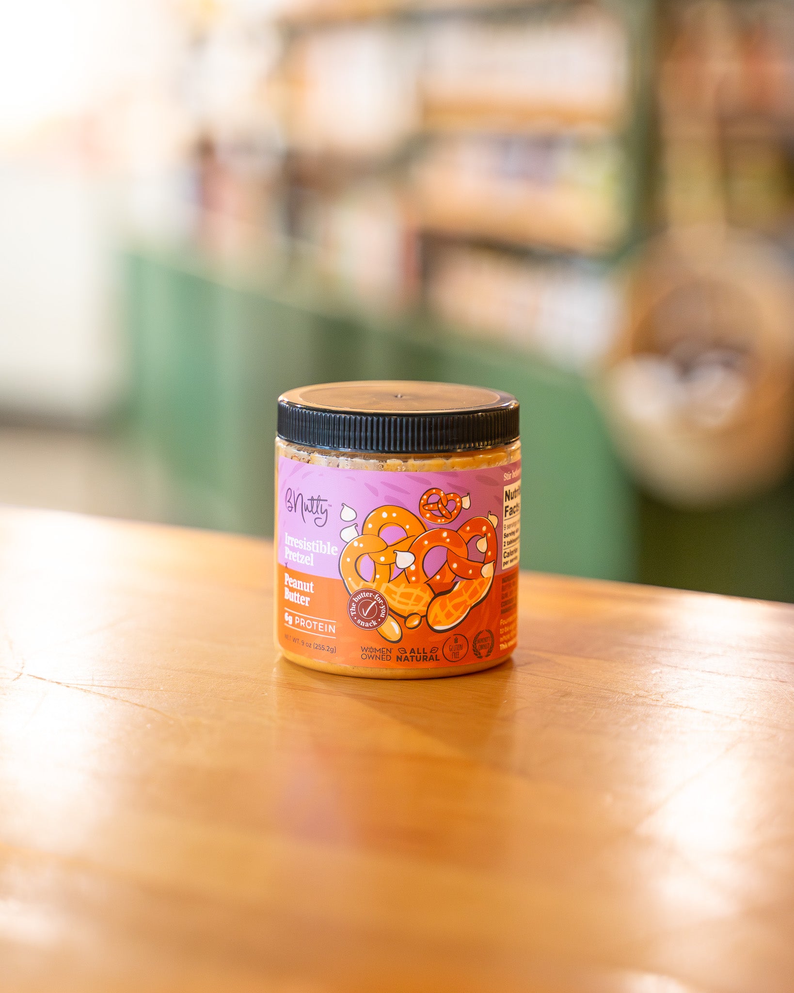 Irresistible Pretzel Peanut Butter