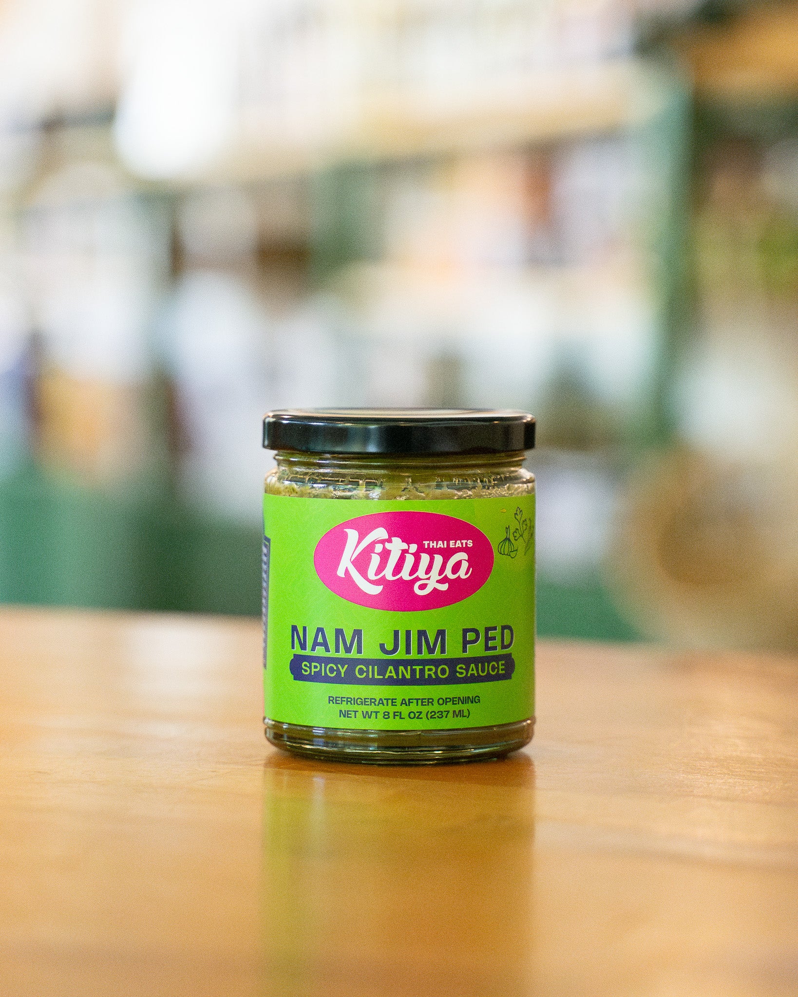 Nam Jim Ped (Spicy Thai Cilantro Sauce)